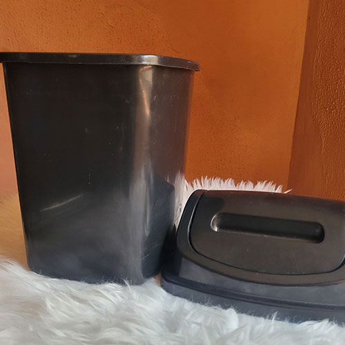 Waste-Bin-(3k) Durable Plastic Waste Bin – Strong Household Trash Can for Home, Office & Kitchen - Image 1
