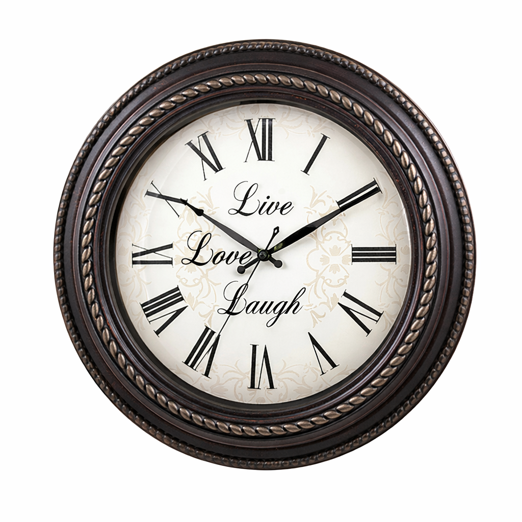 Live Love Laugh wall clock Live Love Laugh wall clock - Image 1