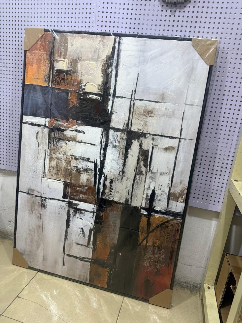 IMG-20260610-WA0021 Abstract Painting Urban Echoes - Image 1
