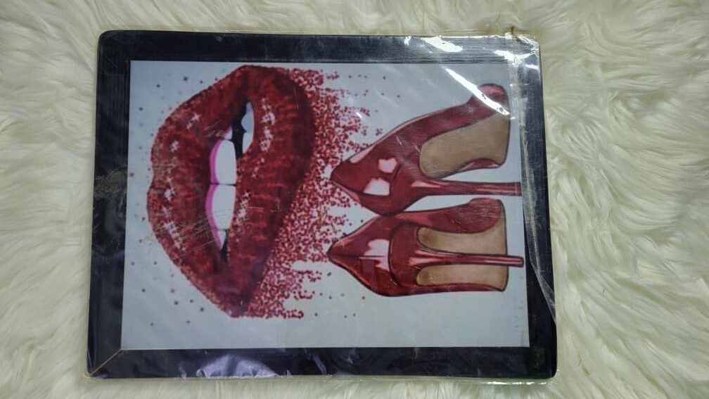 WhatsApp Image 2026-01-26 at 33426 PM-7f7cfad6 Red lip and red shoes Natural Painting - Image 1